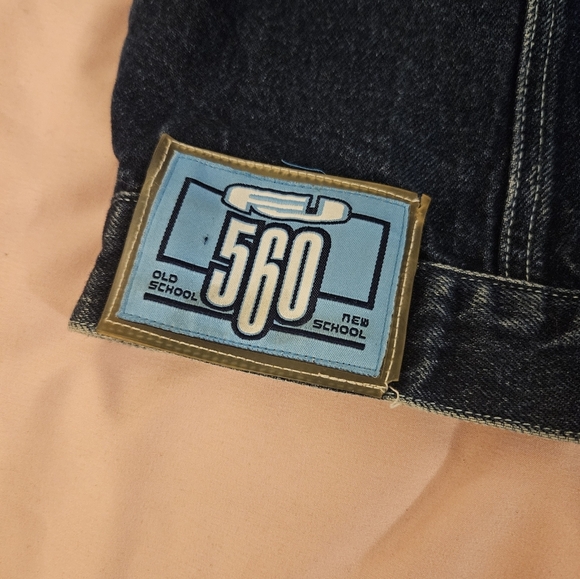 FJ 560 Men's Blue Denim Jacket #y2k #ventage #hiphop - Picture 7 of 10